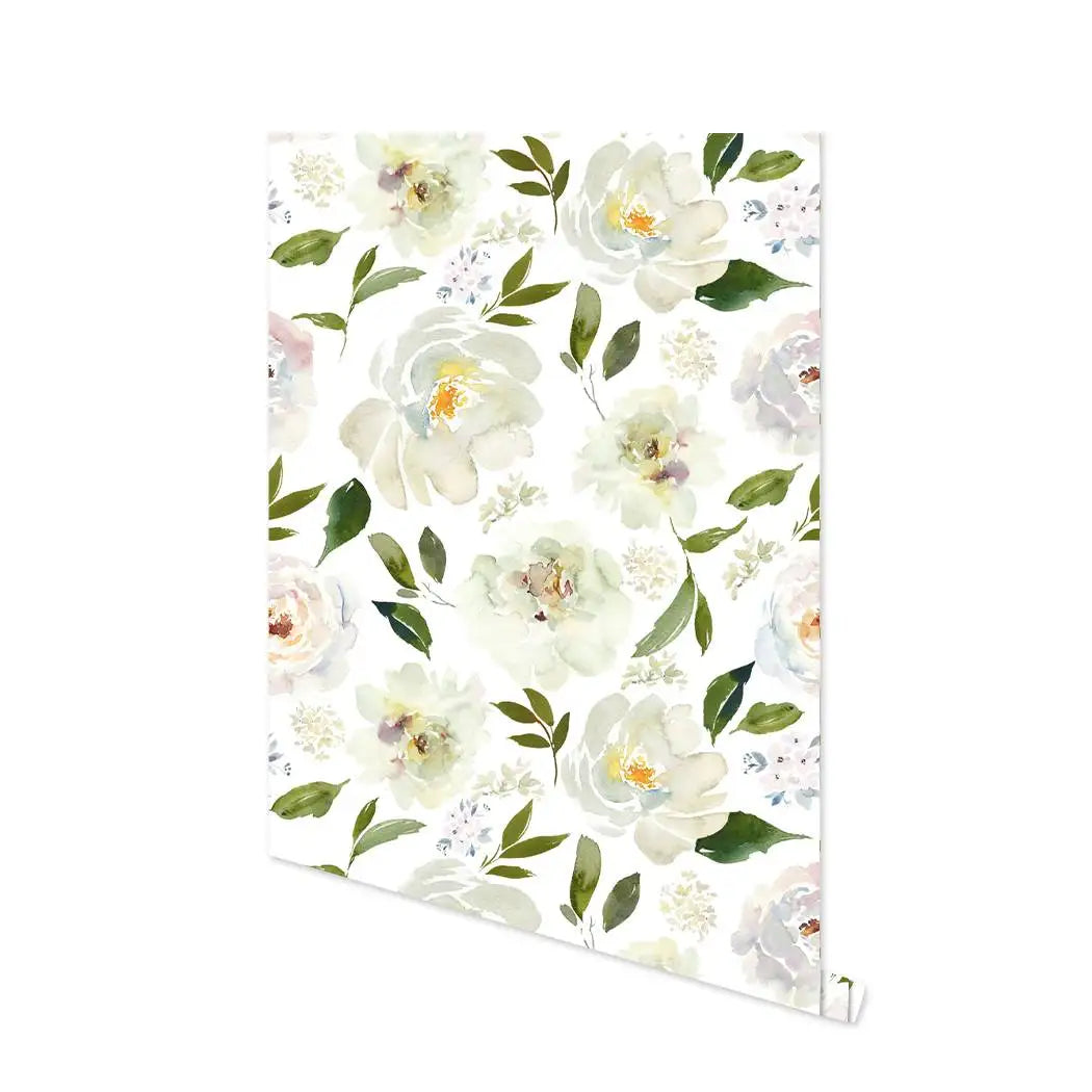 English Country Blossom Wallpaper