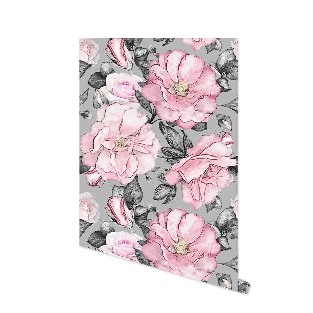 English Country Blossom Wallpaper