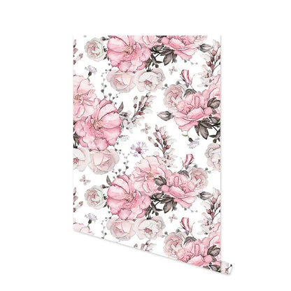 English Country Blossom Wallpaper