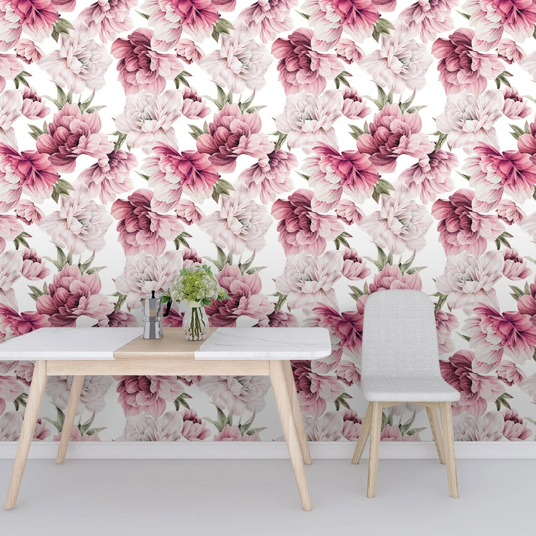 English Country Blossom Wallpaper