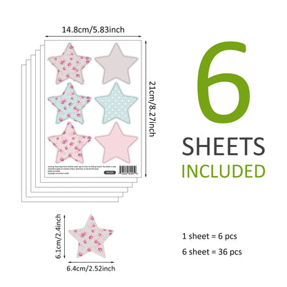BohoBaby Stars & Dots, Hearts & Butterflies Decals
