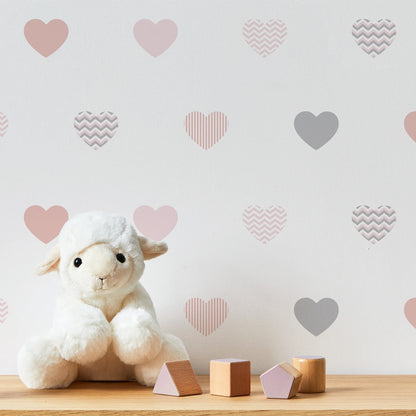 BohoBaby Stars & Dots, Hearts & Butterflies Decals