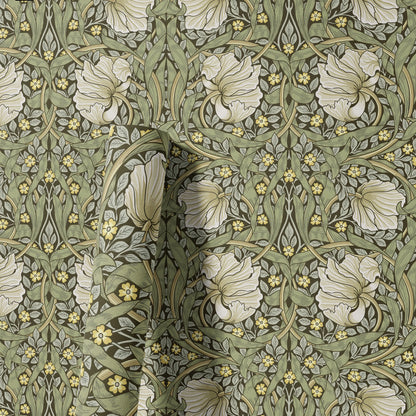 English Country Garden Lilly Wallpaper - Royal Blue