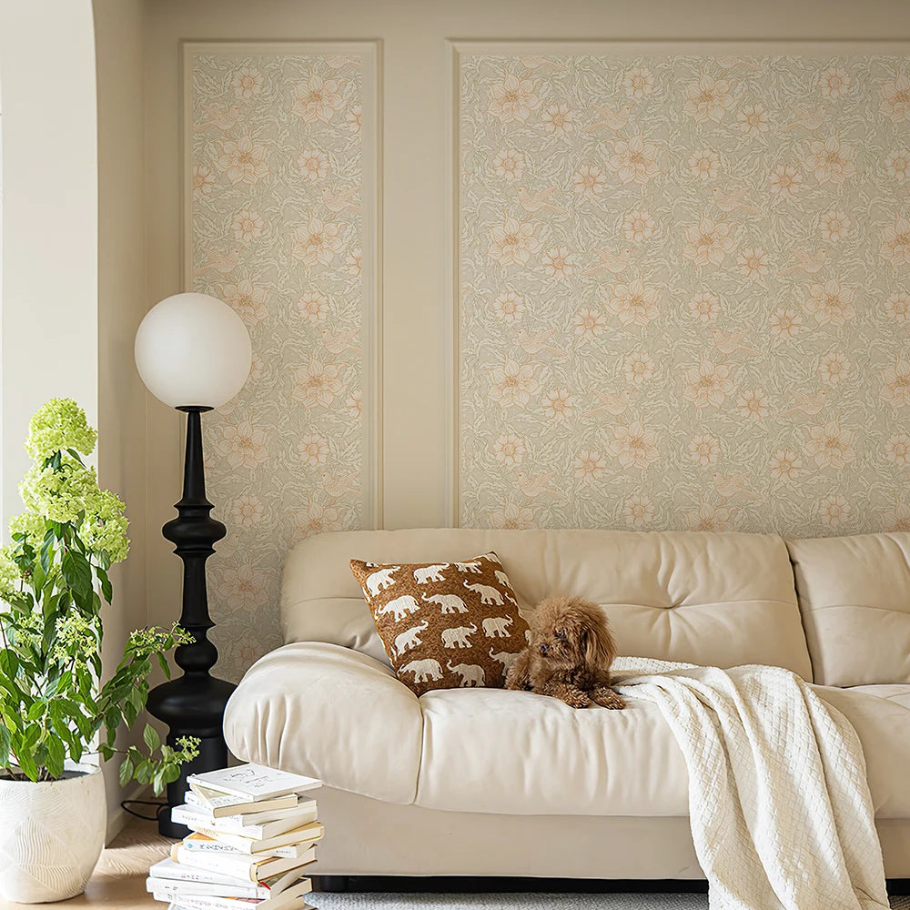 French Country Sunflower Wallpaper