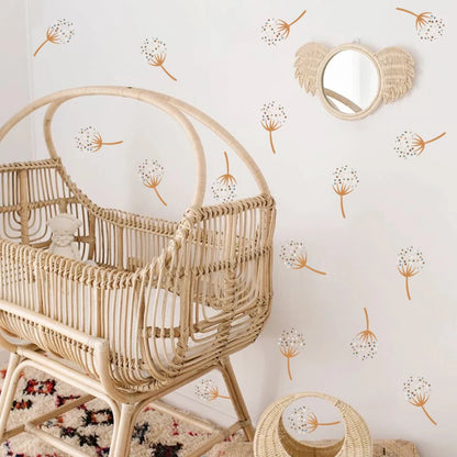 BohoBaby Dandelions & Beetles Decals