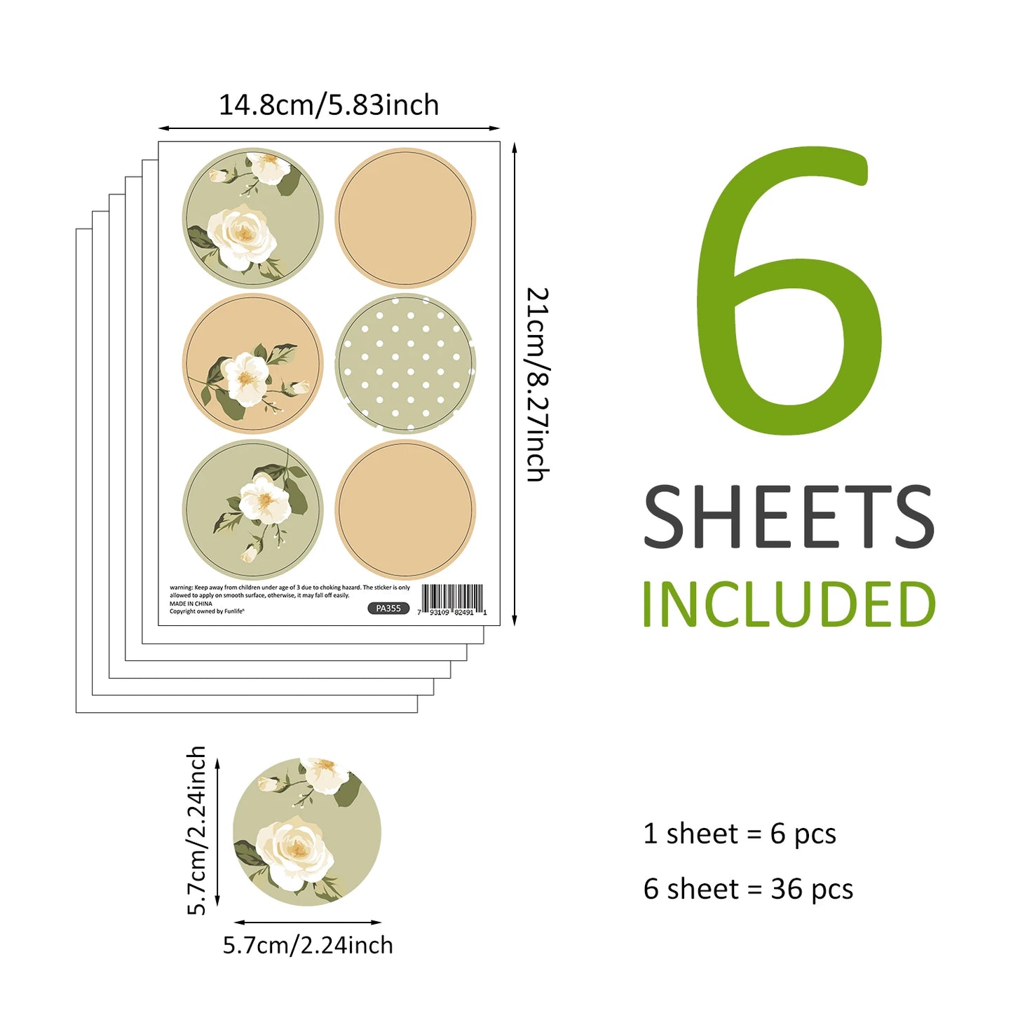 BohoBaby Stars & Dots, Hearts & Butterflies Decals