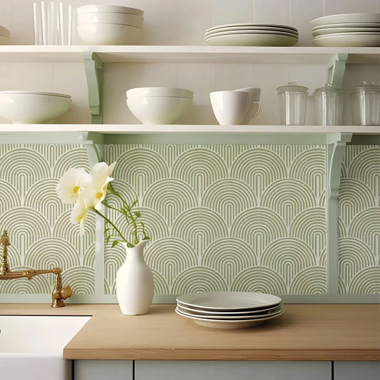 SeraphinaScape Tile Decals - Light Green