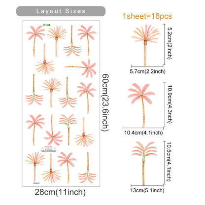 BohoBaby Palm Tree Decals