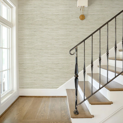 French Country Hempgrass Wallpaper - Beige