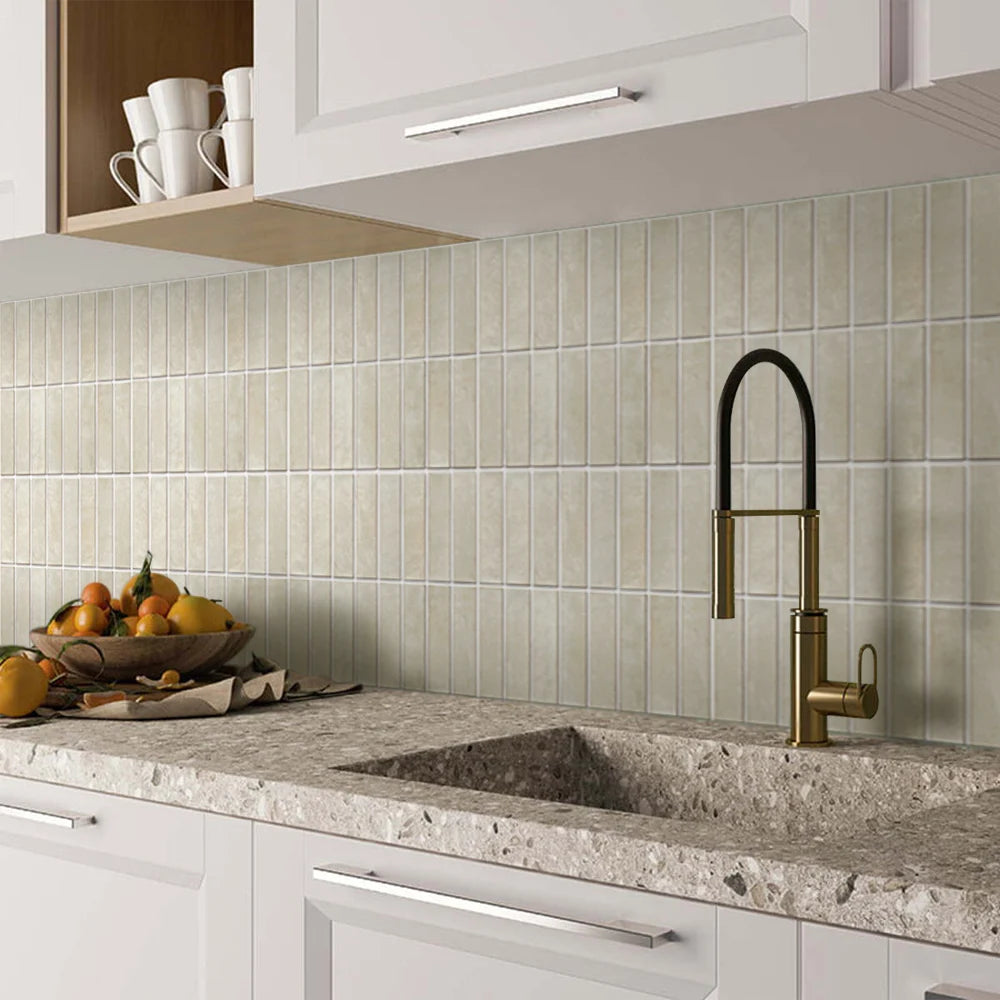 Serenity ModernStack Long 3D Tiles - Beige
