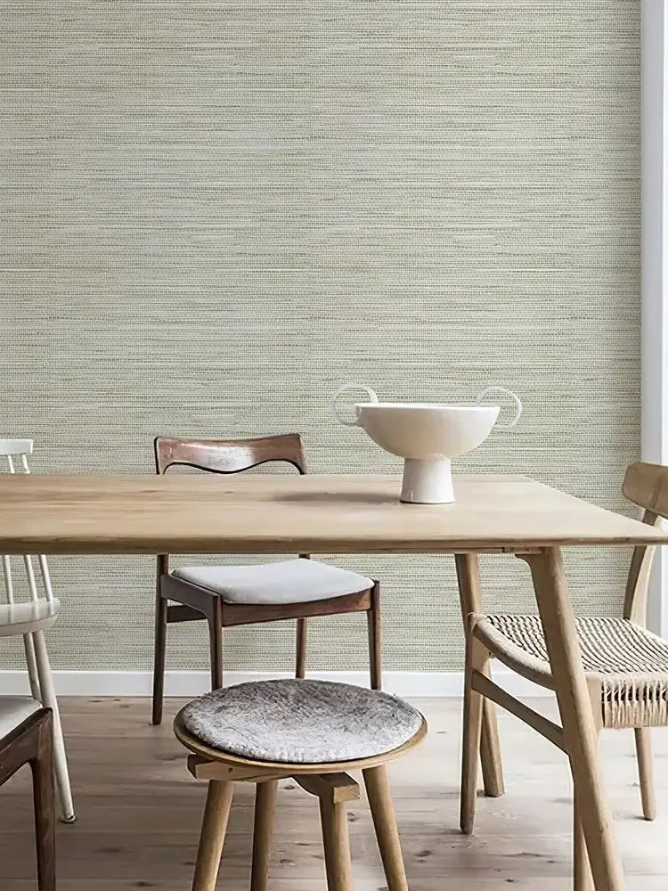 French Country Hempgrass Wallpaper - Beige