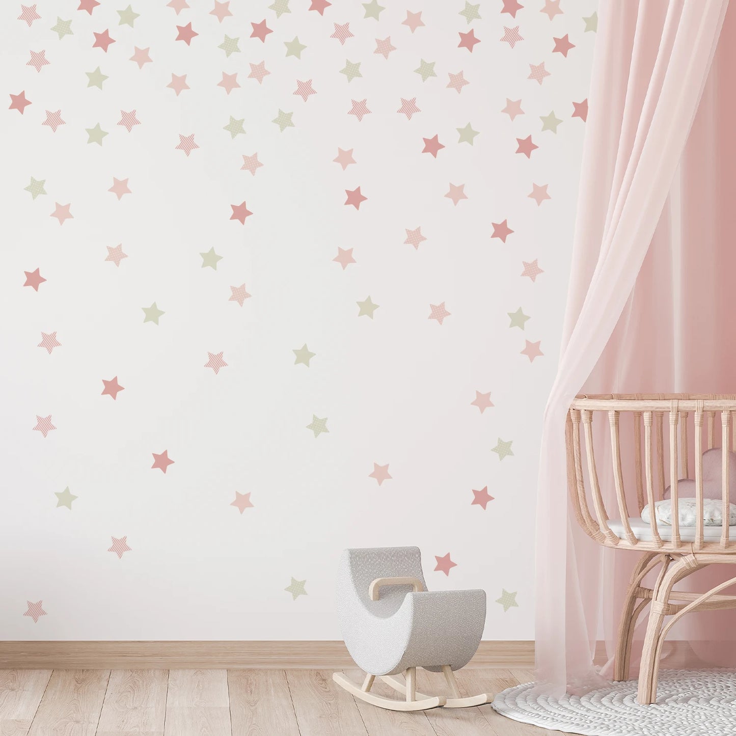 BohoBaby Stars & Dots, Hearts & Butterflies Decals