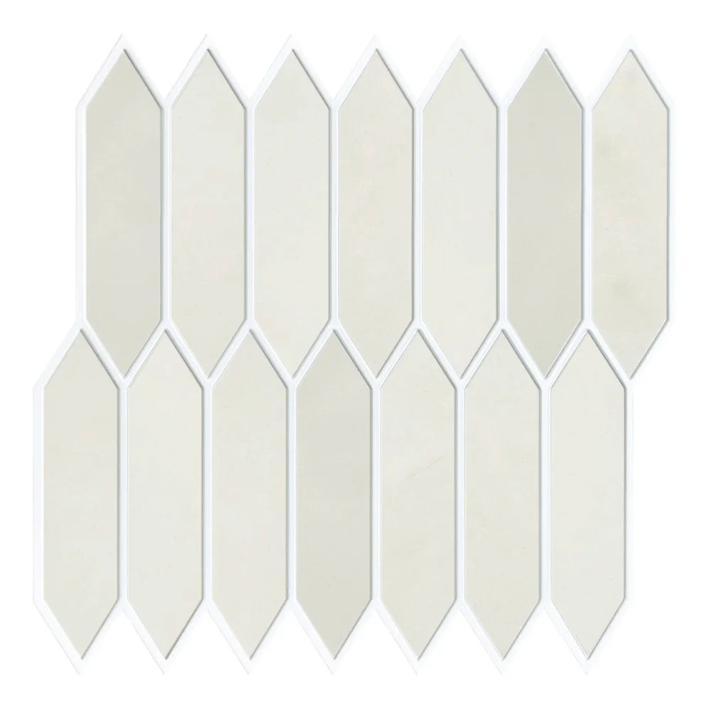 Serenity Lantern Long 3D Tile Decals - Sand
