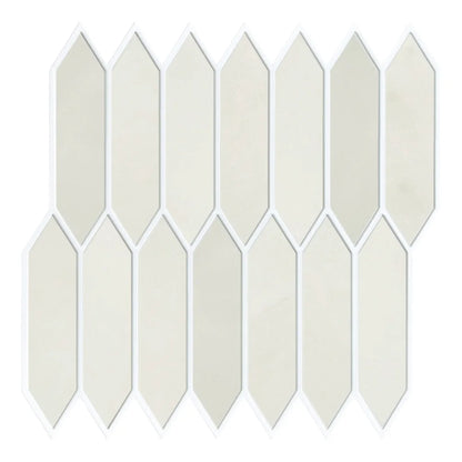 Serenity Lantern Long 3D Tile Decals - Sand