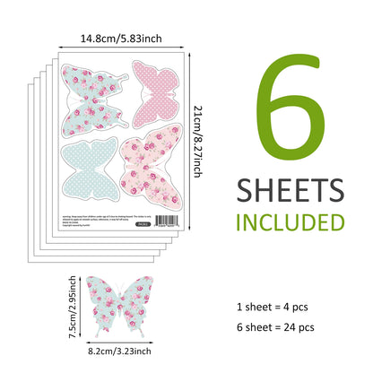 BohoBaby Stars & Dots, Hearts & Butterflies Decals