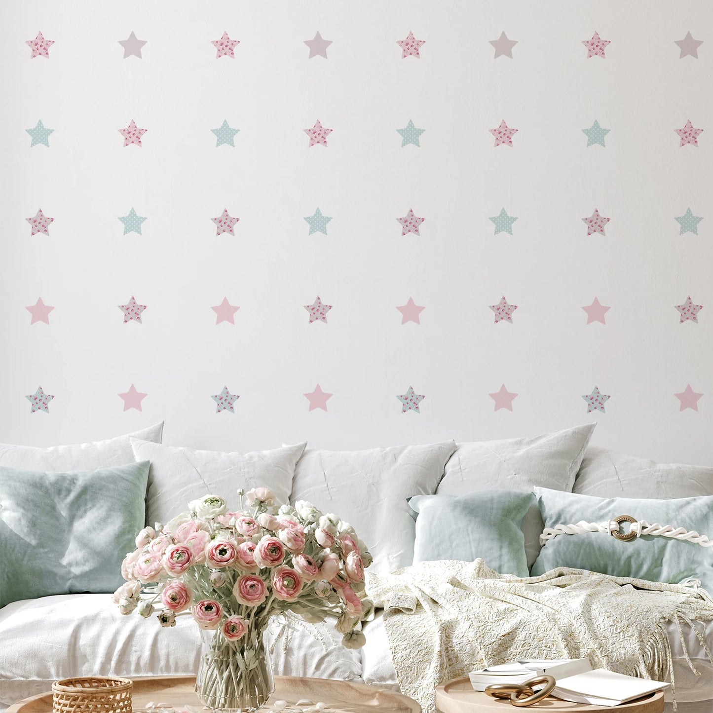 BohoBaby Stars & Dots, Hearts & Butterflies Decals