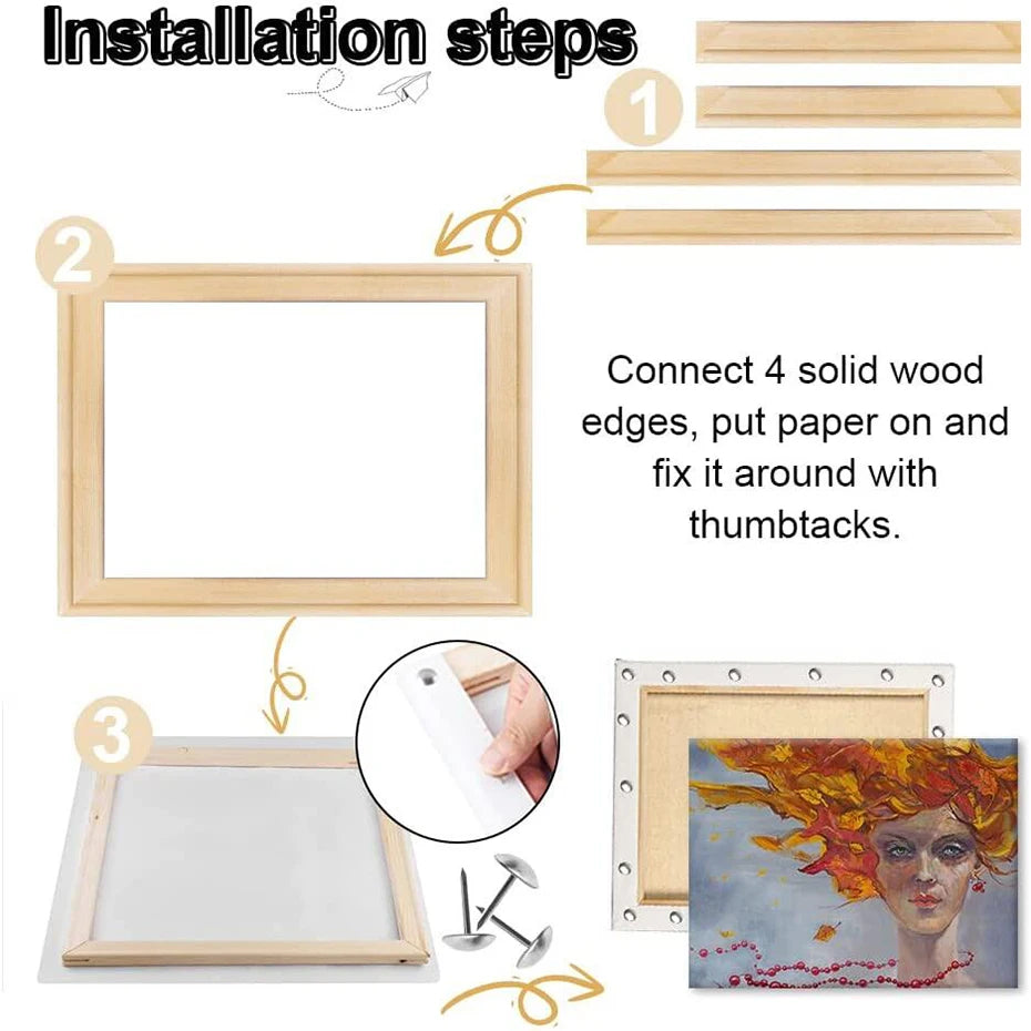 BohoBaby Canvas Wood Frame Kit