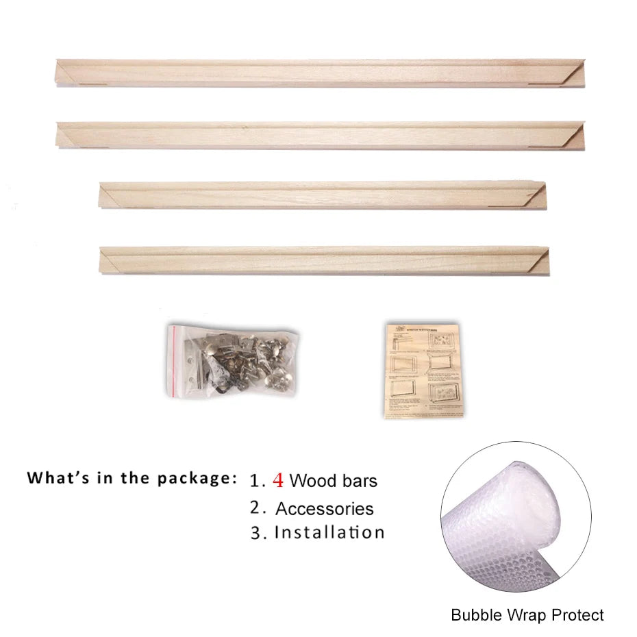 BohoBaby Canvas Wood Frame Kit