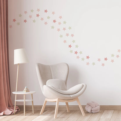 BohoBaby Stars & Dots, Hearts & Butterflies Decals