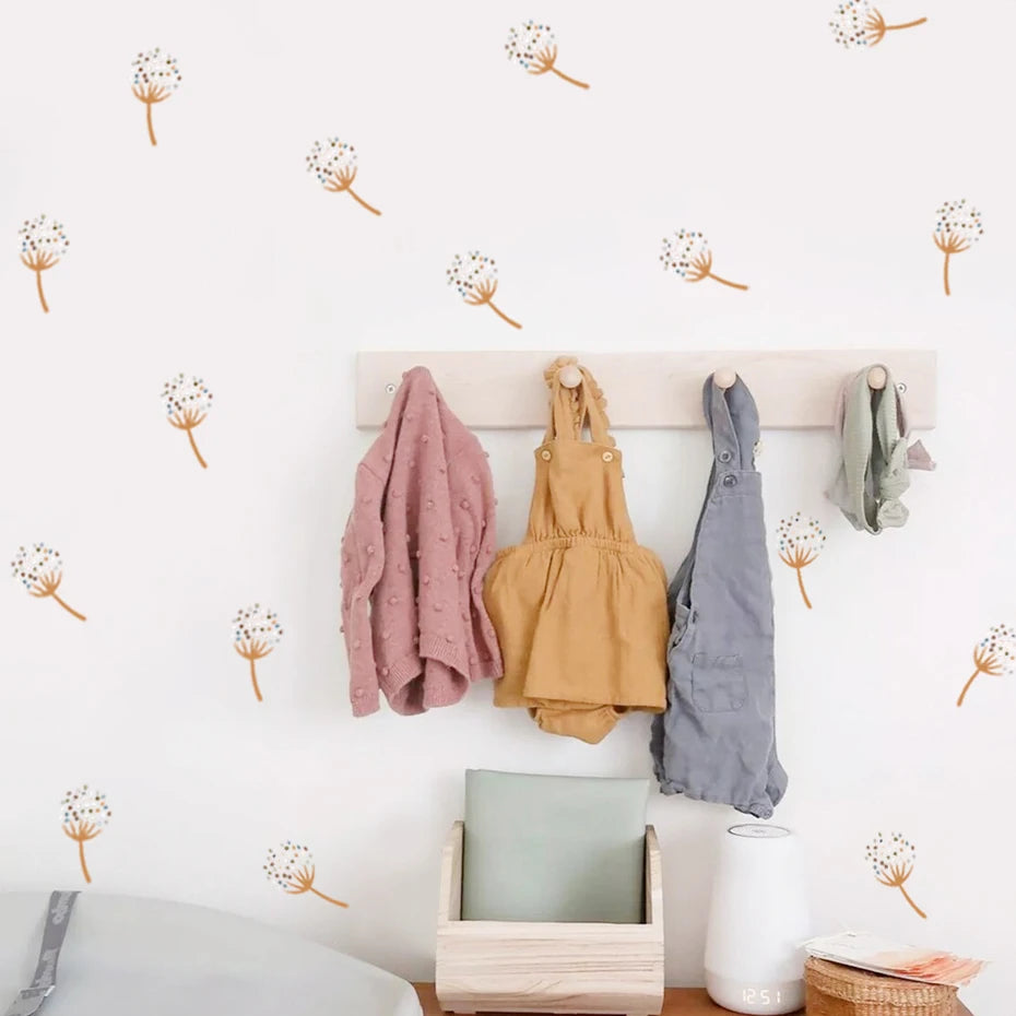 BohoBaby Dandelions & Beetles Decals