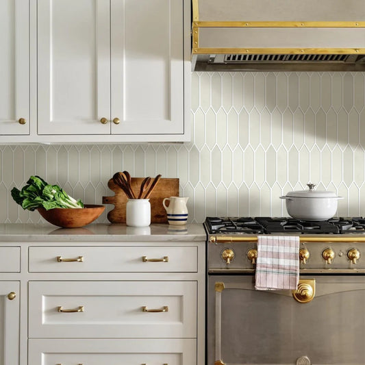 Serenity Lantern Long 3D Tile Decals - Sand