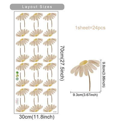 BohoBaby Flowers Decals