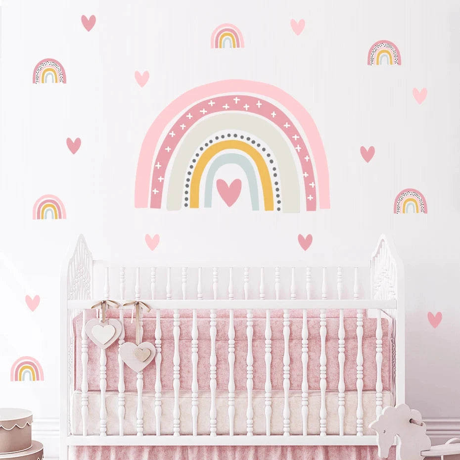 BohoBaby Arches & Hearts Decals