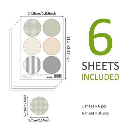 BohoBaby Stars & Dots, Hearts & Butterflies Decals