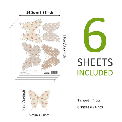 BohoBaby Stars & Dots, Hearts & Butterflies Decals