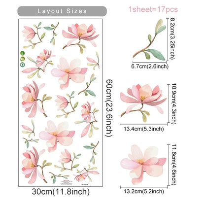 BohoBaby Flowers Decals