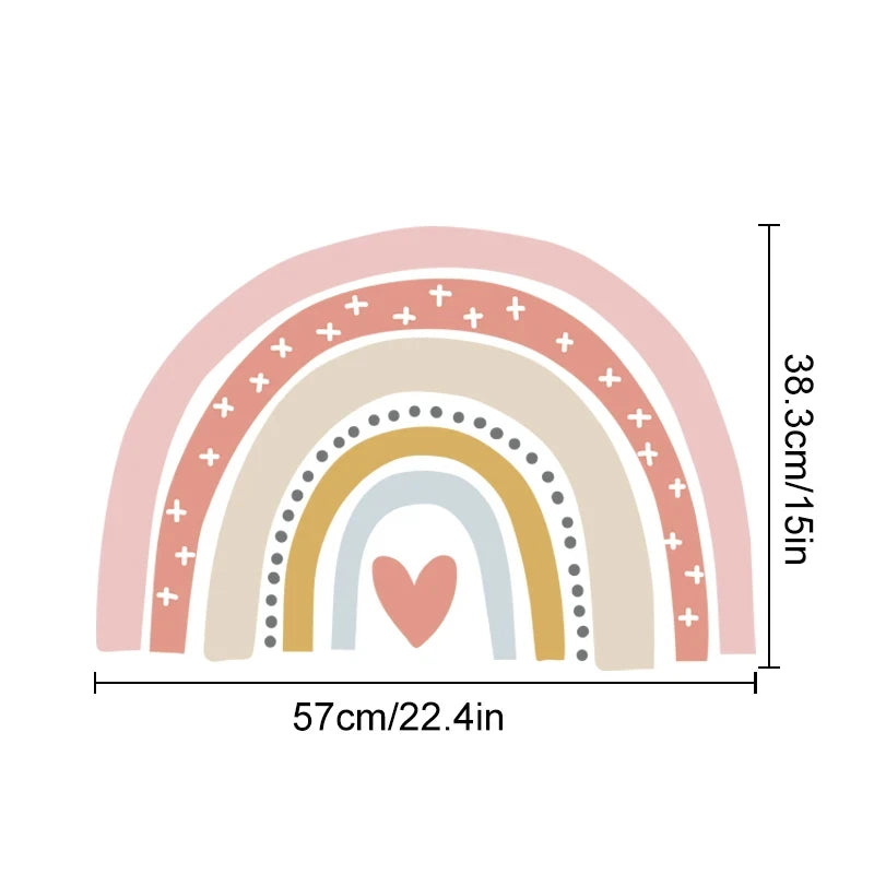 BohoBaby Arches & Hearts Decals