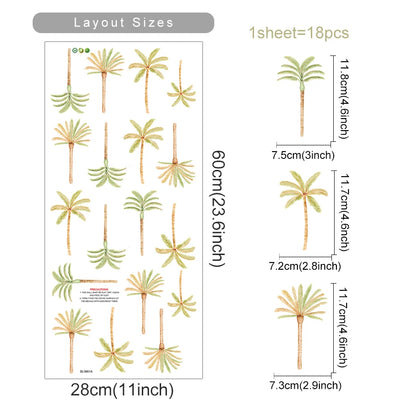 BohoBaby Palm Tree Decals