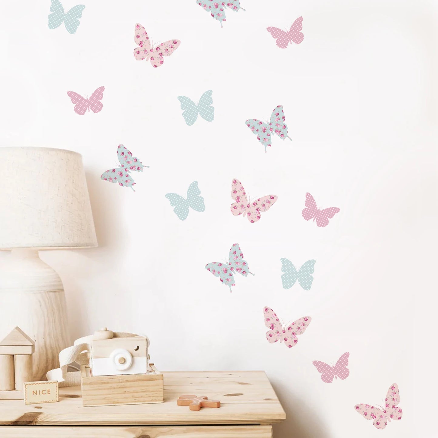 BohoBaby Stars & Dots, Hearts & Butterflies Decals