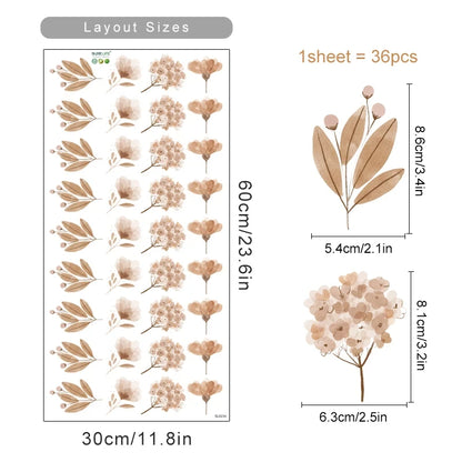 BohoBaby Flowers Decals