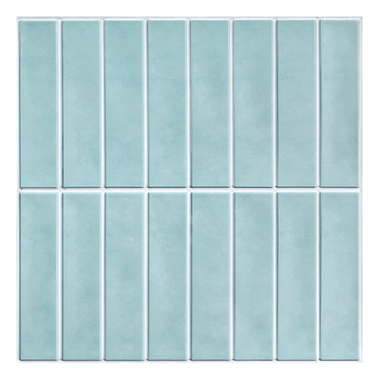 Serenity ModernStack Long 3D Tiles Decals - Light Blue
