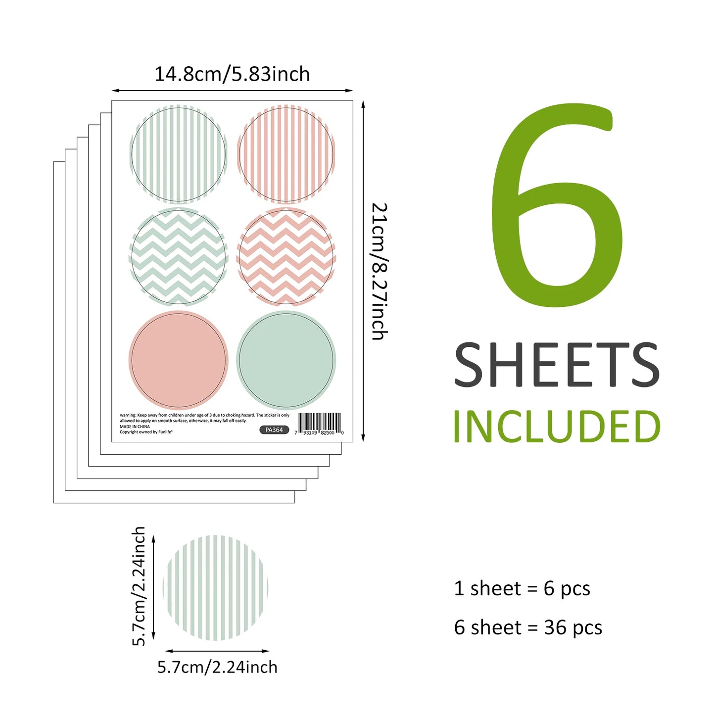 BohoBaby Stars & Dots, Hearts & Butterflies Decals