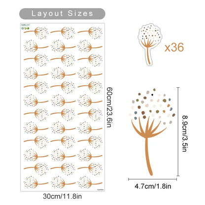 BohoBaby Dandelions & Beetles Decals